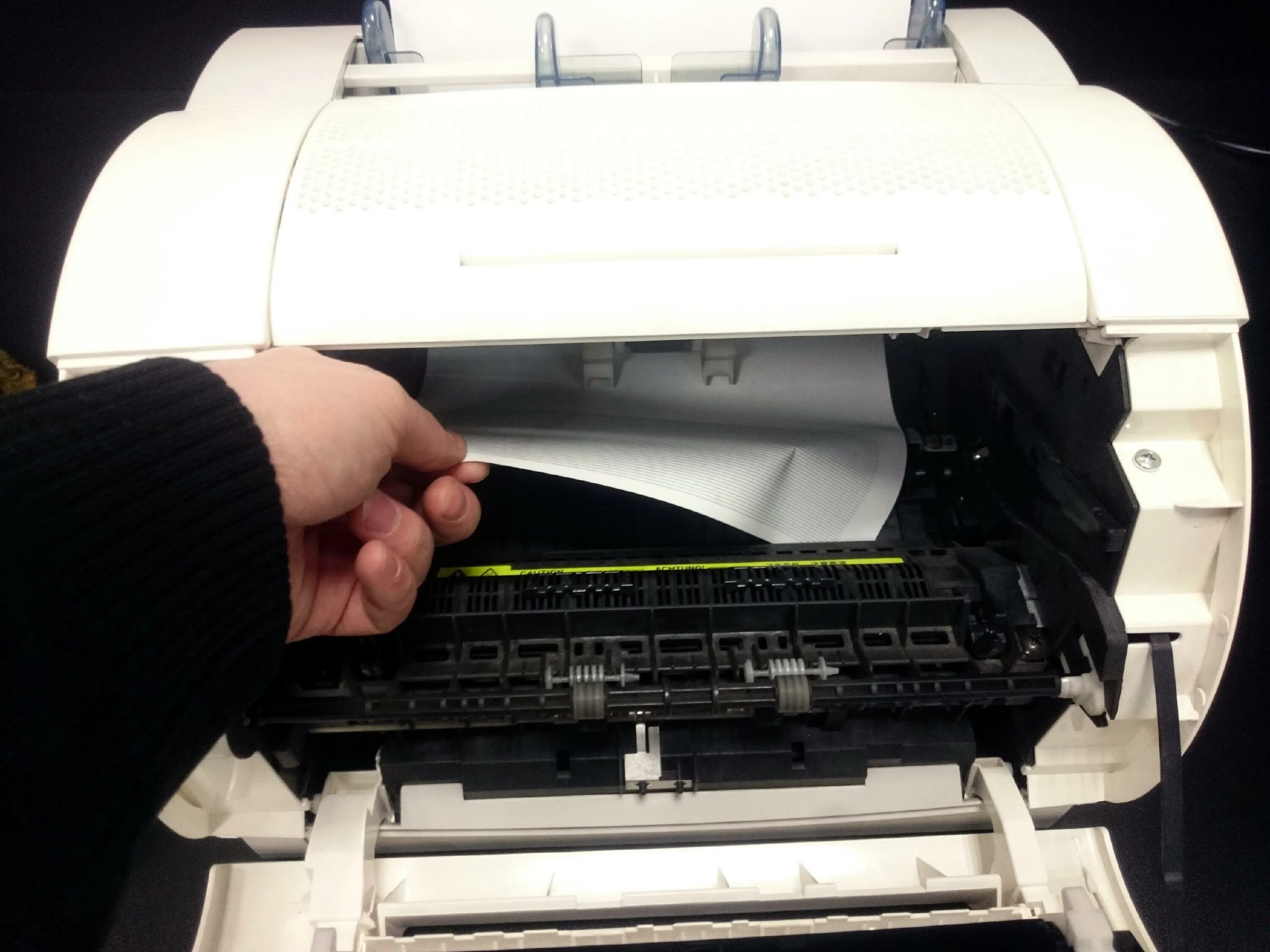 Ремонт замятия бумаги в принтерах и МФУ