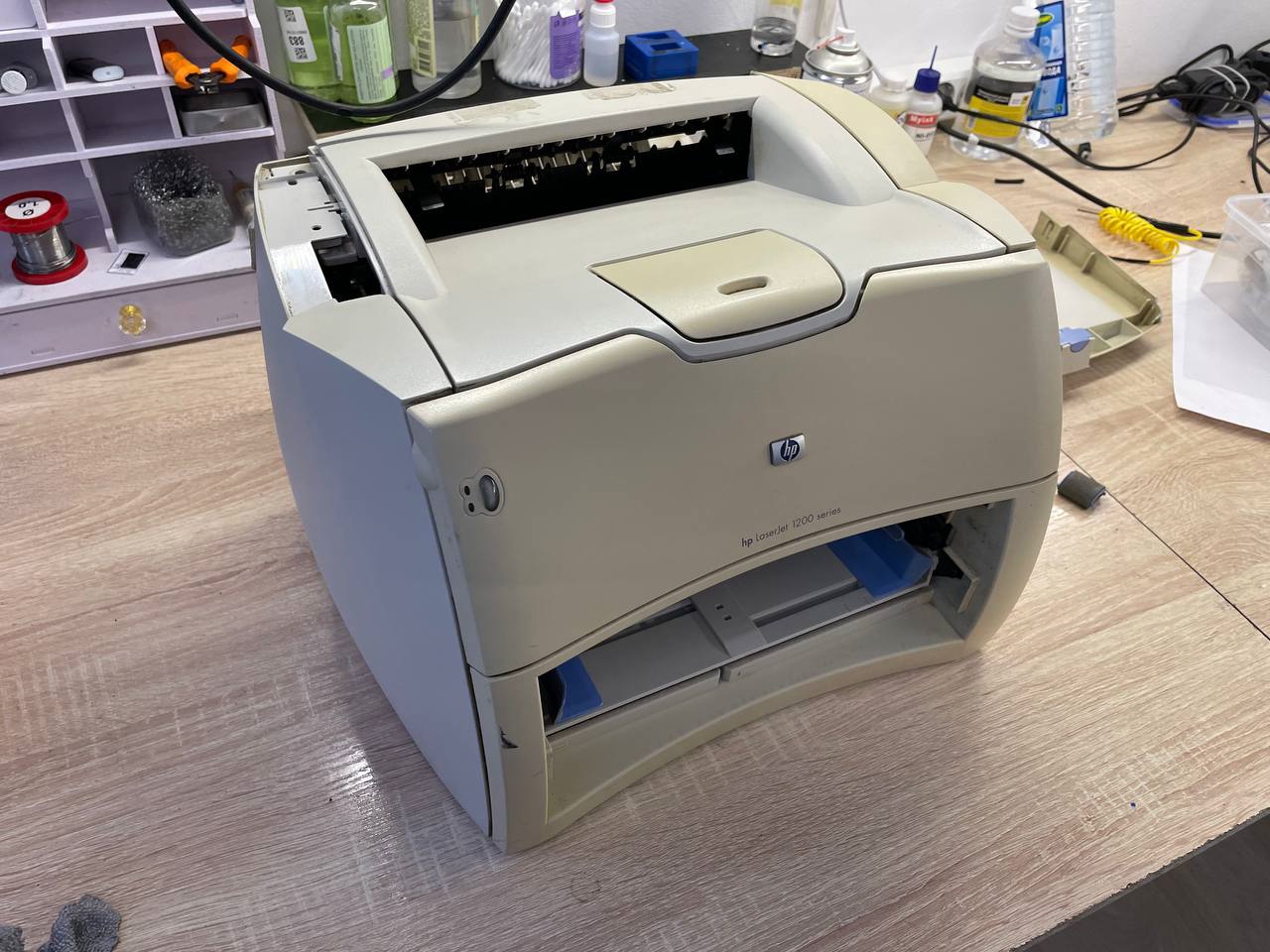 Ремонт старого принтера HP LaserJet 1200